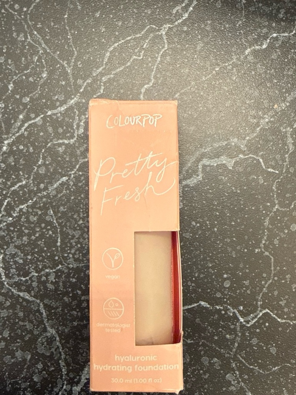 ColourPop Pretty Fresh Hyaluronic Hydrating Foundation - Nude Peach Tone